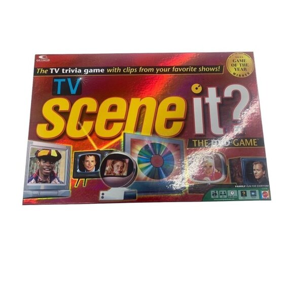 TV Scene It? The TV Trivia DVD Game by Mattel - Picture 2 of 5
